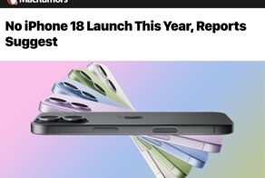 IPhone 18 не выйдет в 2026 году — Apple впервые за много лет пропустит год без простых моделей