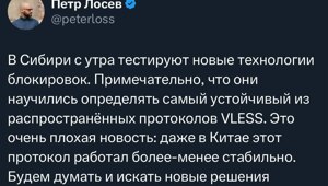 Чебурнет наступаетРКН научился обнаруживать и блокировать XRay/VLESS – очень популярный VPN-протокол, который ранее стабильно работал