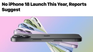 IPhone 18 не выйдет в 2026 году — Apple впервые за много лет пропустит год без простых моделей