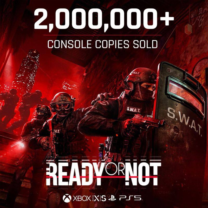 Ready or Not разошлась тиражом в 2 млн копий на консолях всего за две недели