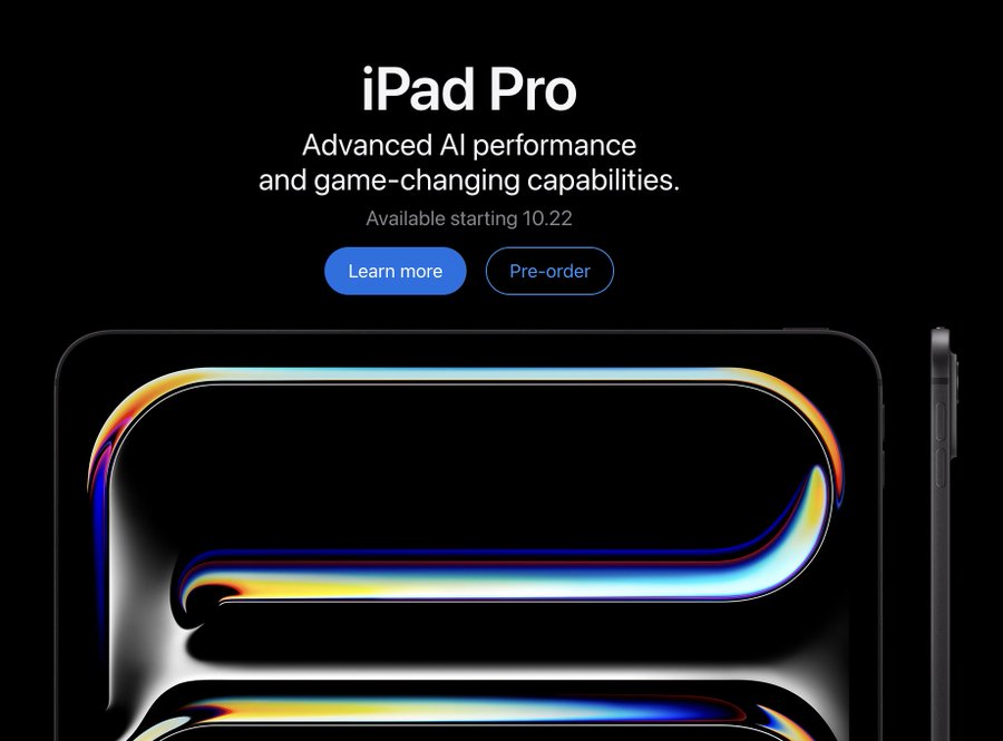 Анонсированы MacBook M5 Pro и iPad Pro — Apple уже открыла предзаказы новинки