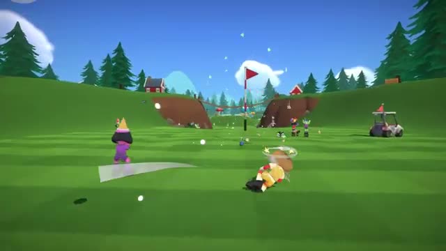 В Steam жестко хайпит угарный кооп про гольф с кентами — Super Battle Golf